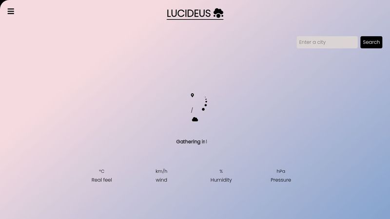 Weather App using fetch API