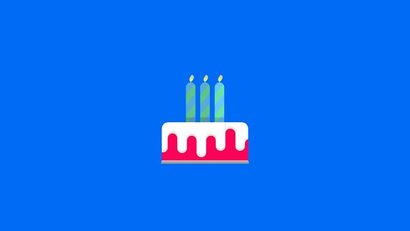 Pure CSS Animated Cake