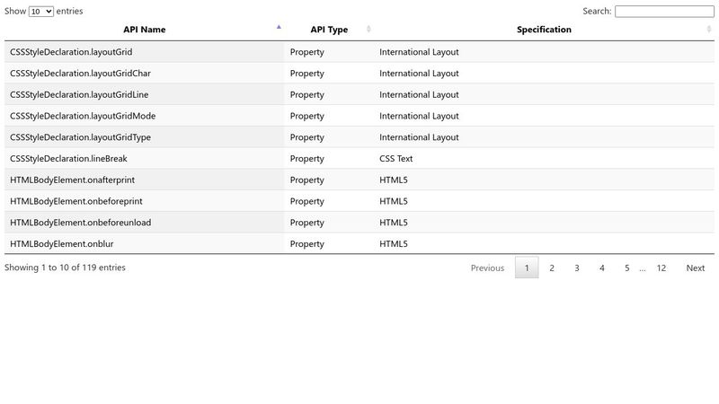 New APIs in EdgeHTML 14