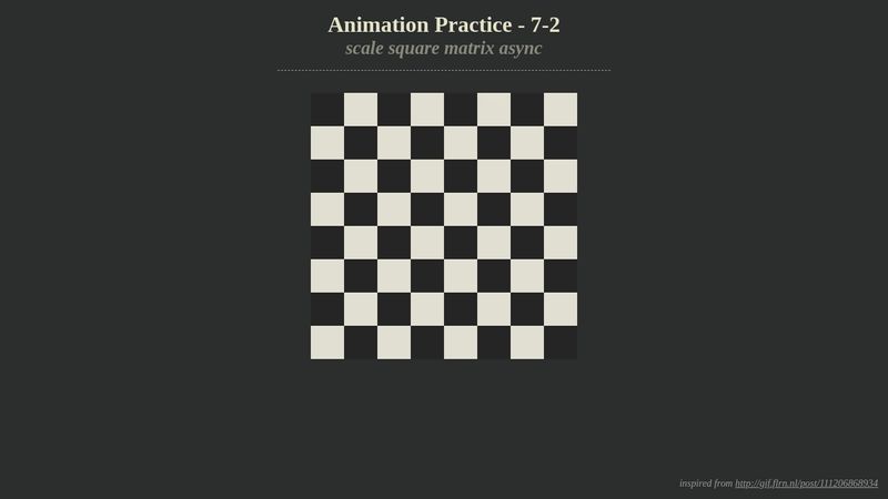[Animation][7-2] css scale square async