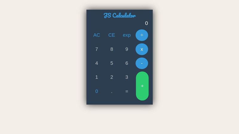 Simple JavaScript Calculator