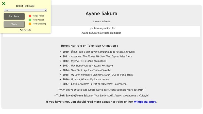 Ayane Sakura - Wikipedia