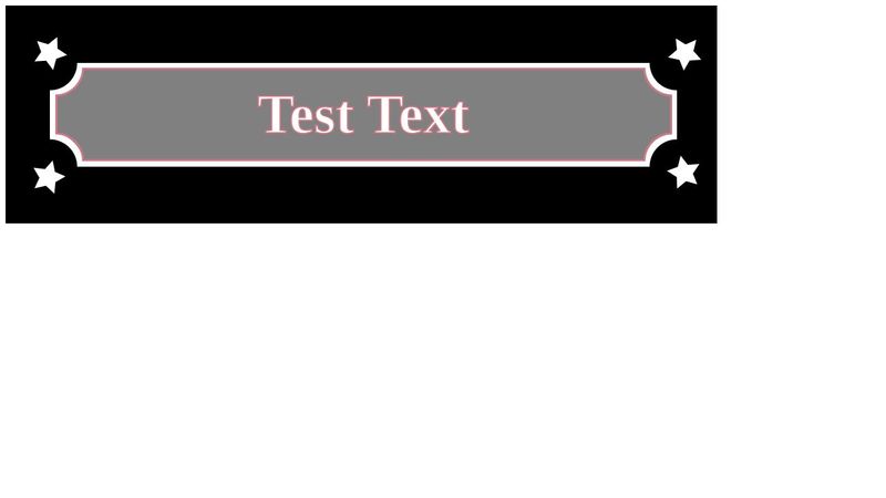 css title frame