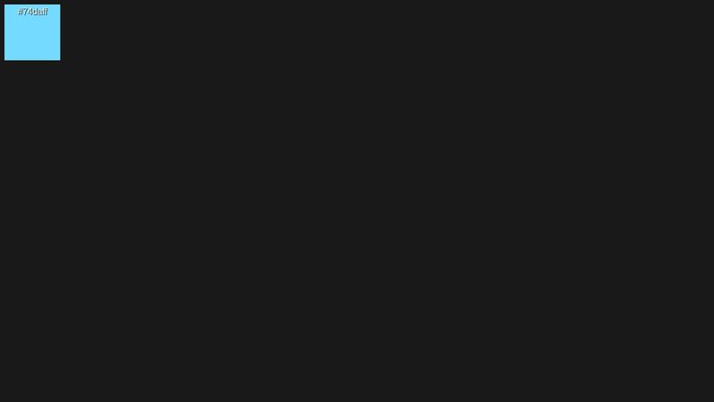 Codepen Profile CSS Default Color Scheme