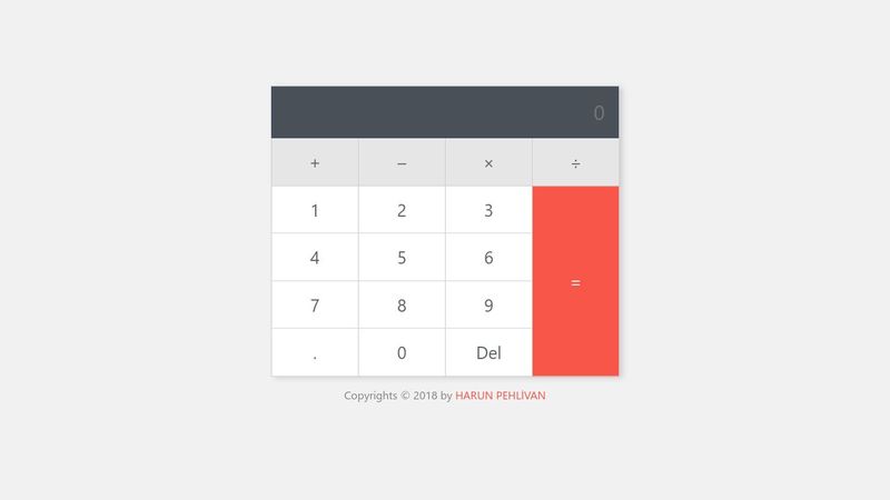 Simple calculator javaScript