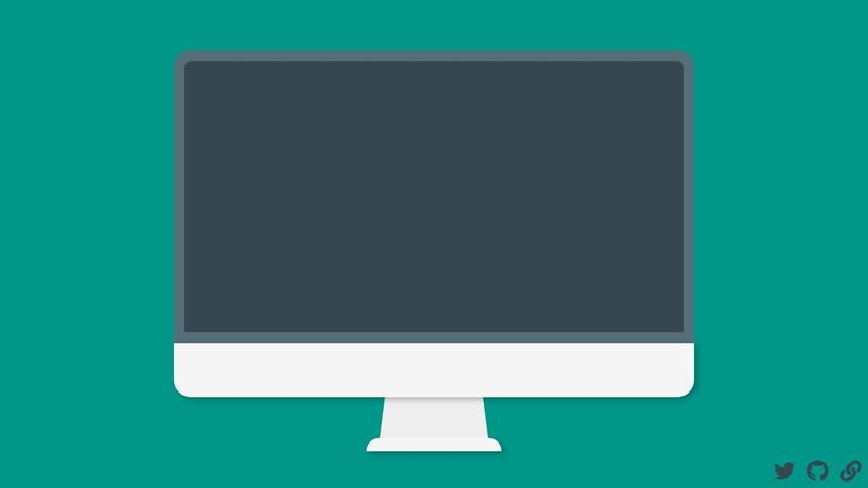 Computer CSS Drawing