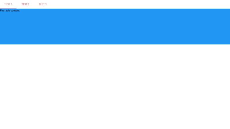 Swipeable Tabs - Materialize CSS