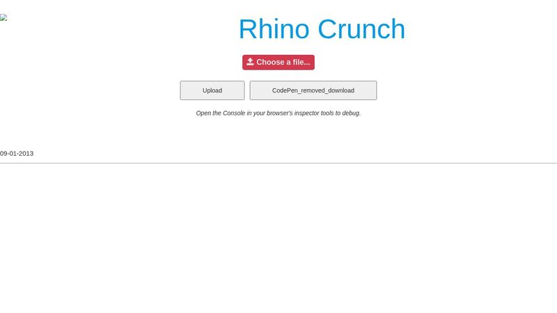 Rhino Crunch - with bind.js