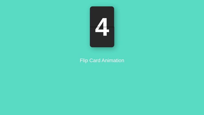 Flip Card Animation