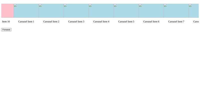 Infinite Horizontal Scroll