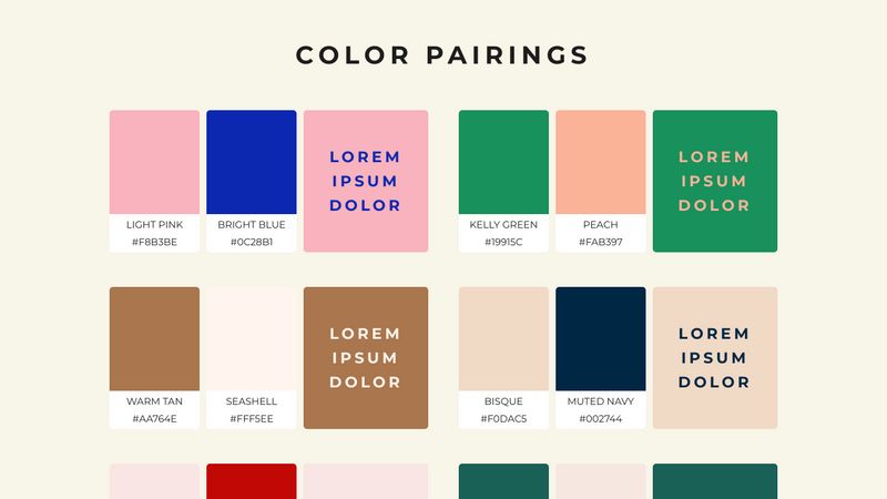 Color Pairings