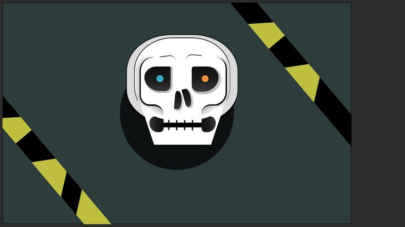 Skull (Pure CSS)