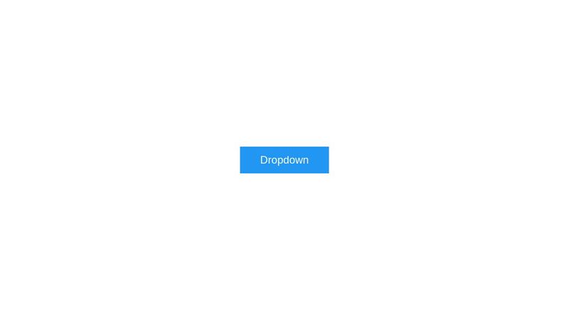 Dropdown Button onClick with Html, CSS and JavaScript