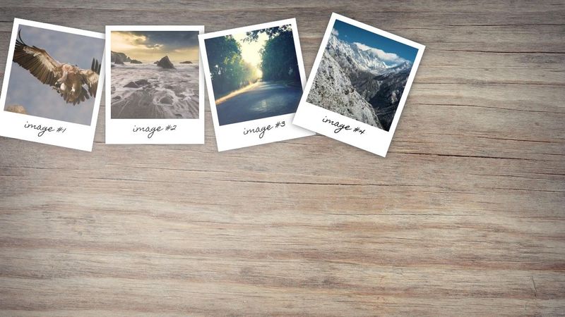 Polaroid images [HTML/CSS]