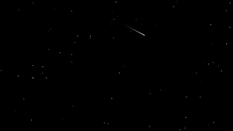 Shooting Stars With P5.js