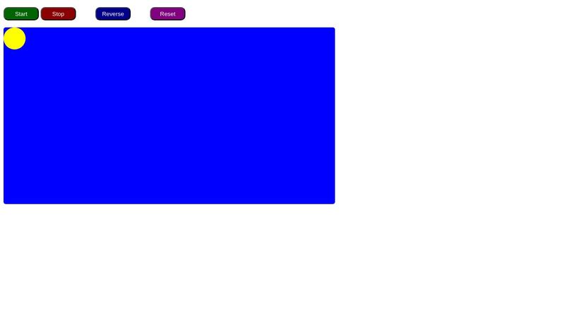Move Diagonally 3 - JavaScript Animation