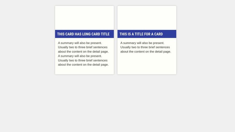 CSS Flex Cards