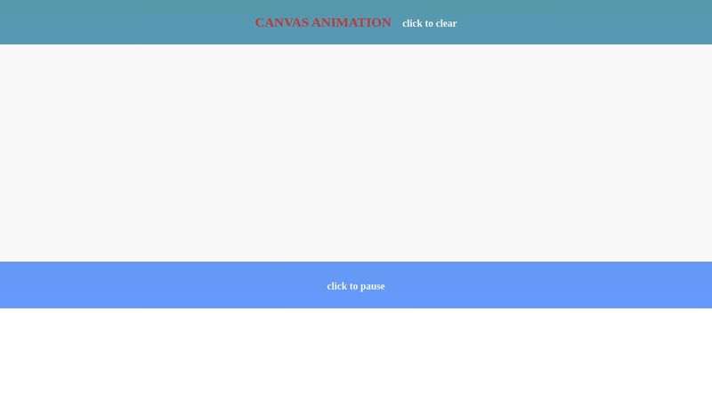 canvas collision animation