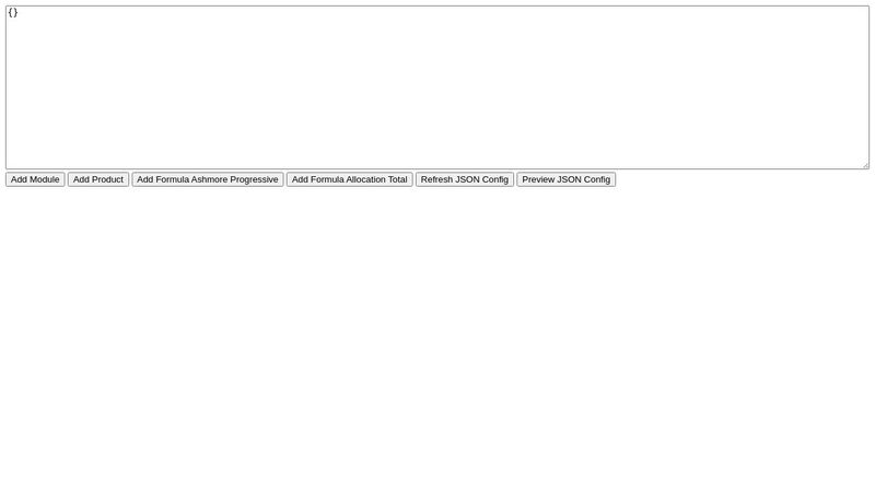 Product Configurator - JSON Formula