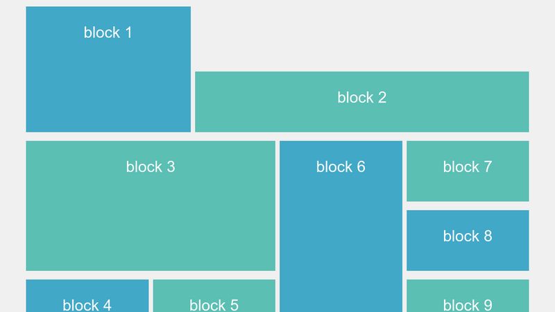 Bootstrap layout example