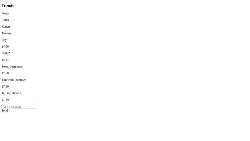 CSS Grid - Chat UI - HTML