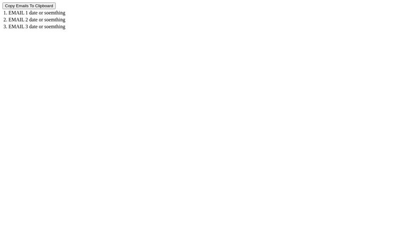 Copy to Clipboard Example