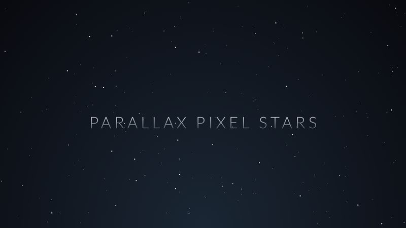 Parallax Star background in CSS