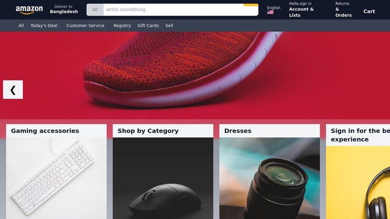 Amazon Demo site