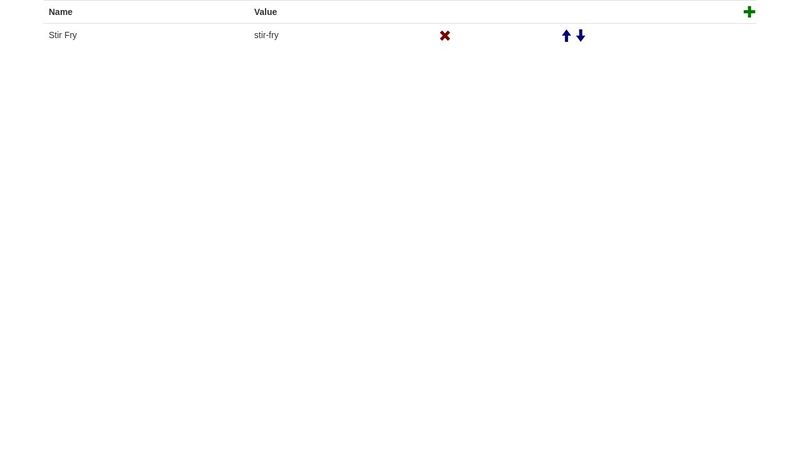 HTML5 Editable Table