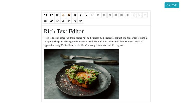 rich-text-editor