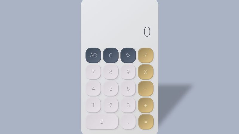 Calculator UI [CSS]