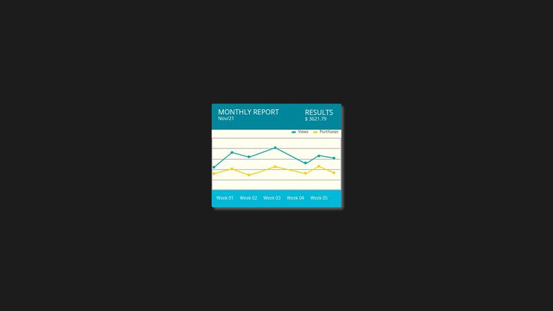 Statistic graphic html/css [05]