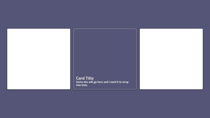 Handling Text Over Images in CSS