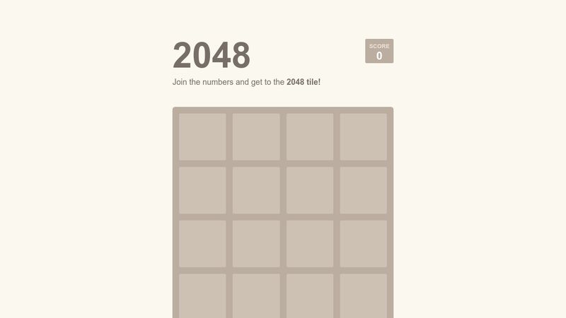 2048 Game - Animated Edition Game for Android - Download