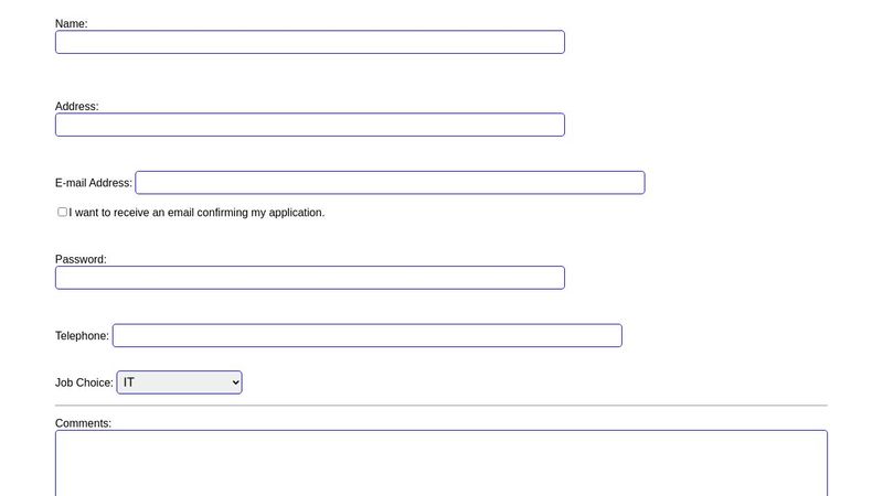 Lab #36 - JavaScript Forms & Validation Practice