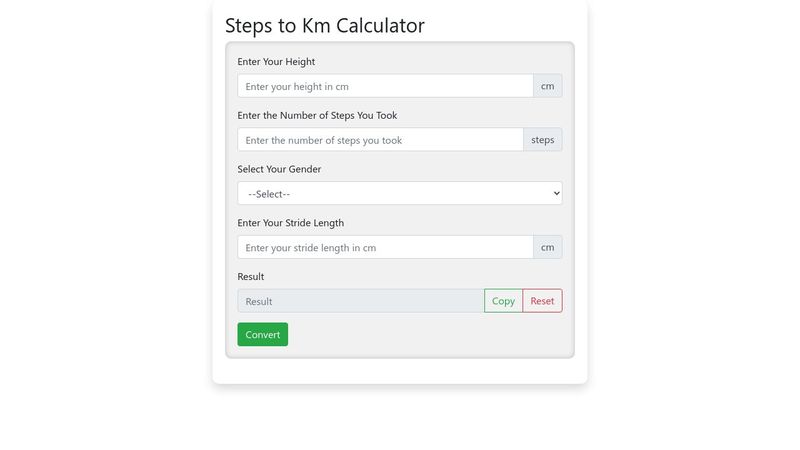 Steps To Km Calculator steps-to-km-calculator