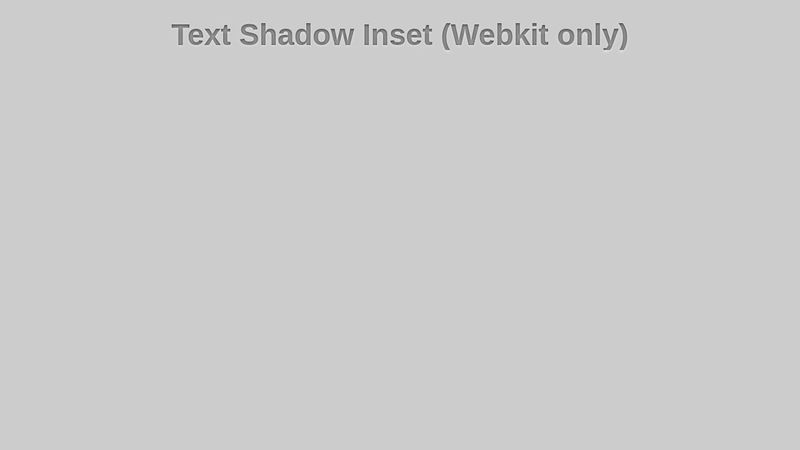 Fun with CSS Text Shadows