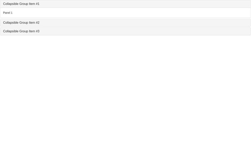 Nested Accordion - Bootstrap 3