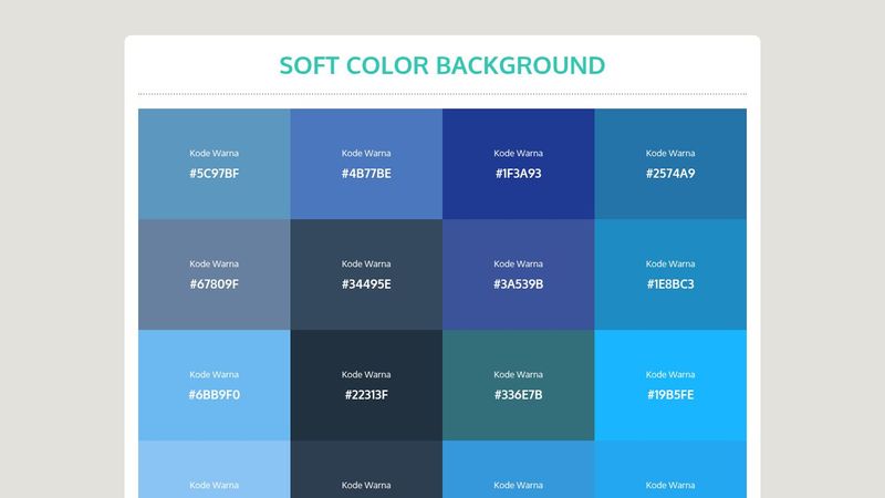 CodePen - SOFT COLOR BACKGROUND