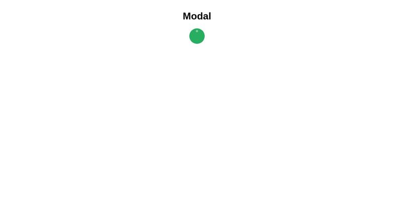 Pure CSS modal box
