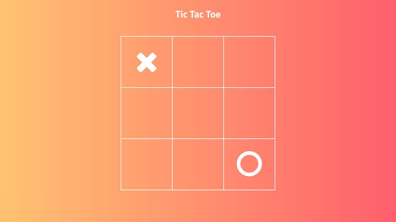 Tic Tac Toe structure