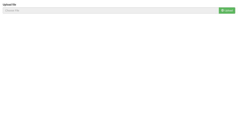 Bootstrap custom Choose File upload