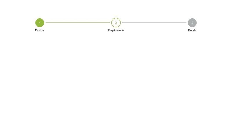 Flex responsive step progress bar