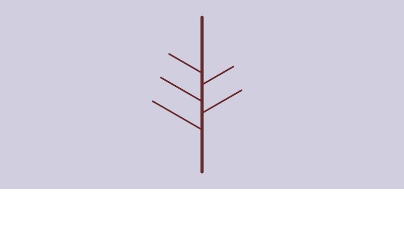 pure css tree