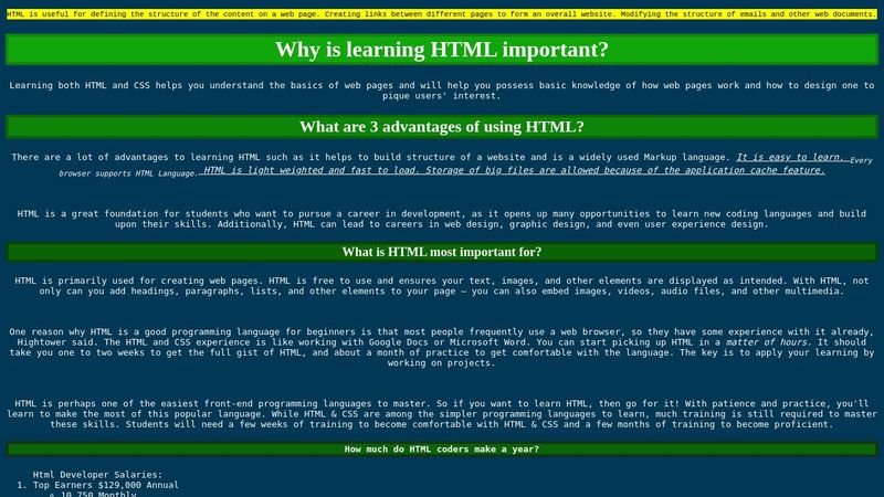 HTML Practice 3