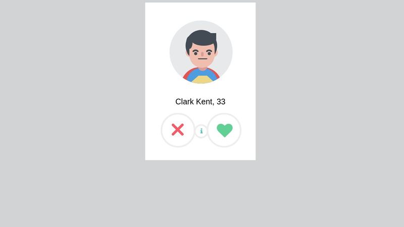 Superman animation (css)