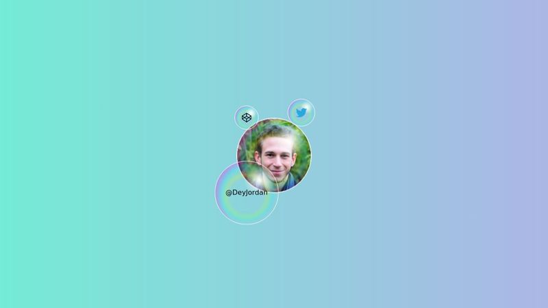 Bubble Cursor - #CodePenChallenge: Particle cursors
