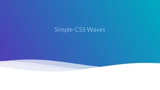 Simple CSS Waves