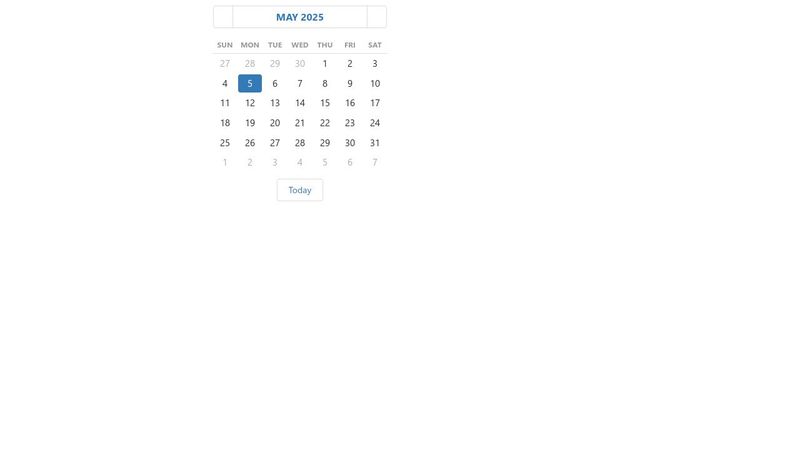 Overview - DevExtreme Calendar