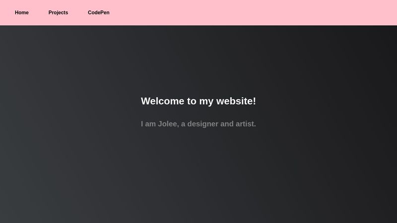 CSS Personal Website Final Project